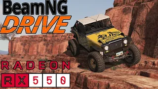 Beamng Drive на Rx 550