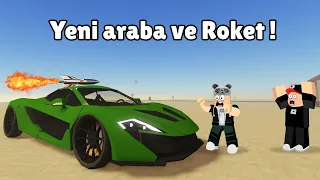 Yeni Araba ve Roket Geldi !! - Roblox