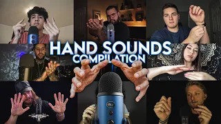 ASMR Best Hand Sounds Compilation  ( 100% Tingles )