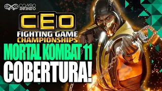 TORNEIO Internacional! Mortal Kombat 11 narração em Português - CEO 2022