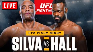 🔴 UFC Vegas 12 Live Stream - HALL vs SILVA Fight Night Reaction Watch Along