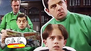 Corte de pelo navideño de Mr Bean | Mr Bean Episodios completos | Viva Mr Bean