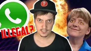 Klage gegen Merkel-Regierung & Geldstrafe, wenn du Whatsapp benutzt?