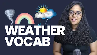 Weather Vocabulary | English Words To Describe Weather | English Speaking Practice - Ananya #shorts