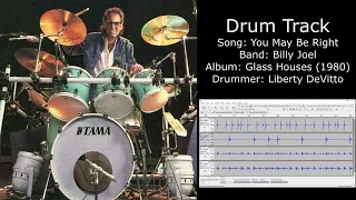 You May Be Right (Billy Joel) • Drum Track