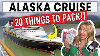 ALASKA CRUISE PACKING LIST 2023 🌲What to pack for an Alaska Cruise 🌲