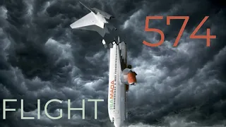 Adam Air Flight 574 | Crash Animation