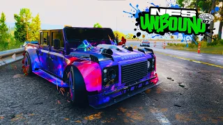 This Truck Gets ROWDY!! | Land Rover Defender S Class Drift Pro Build | NFS Unbound Vol 7