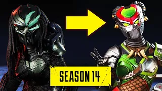 "Beast of Prey" Collection Event Skins References- Apex Legends Season 14