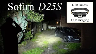 Sofirn D25S Headlamp review - 2 x SST40 - USB Charging - $14.94!!!