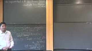 An Exponential Lower bound on Three Query, Linear Locally Correctable Codes - Pravesh Kothari