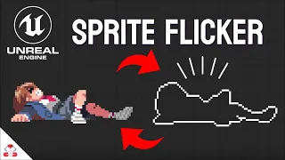 Paper 2D Sprite Flicker Tutorial - Unreal Engine 5