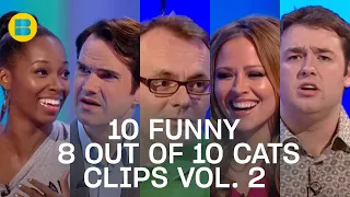 10 Funny Clips From 8 Out of 10 Cats | Volume. 2 | 8 Out of 10 Cats | Banijay Comedy