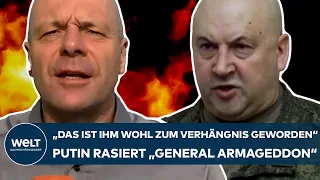 UKRAINE-KRIEG: "Das ist ihm wohl zum Verhängnis geworden!" Putin rasiert "General Armageddon"