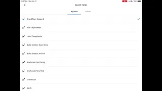 The Grand Tour Alarms on Amazon Alexa