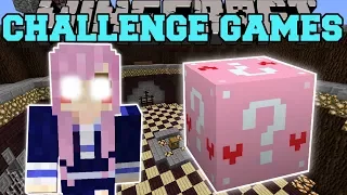 Minecraft: EVIL LDSHADOWLADY CHALLENGE GAMES - Lucky Block Mod - Modded Mini-Game