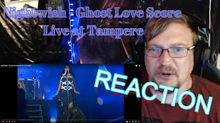 First Time REACTING - Nightwish  - Ghost Love Score -Live at Tampere REACTION !!