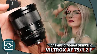 Du fotografierst mit SONY APS-C? Dann willst du dieses Objektiv! Viltrox 75mm 1.2 Review