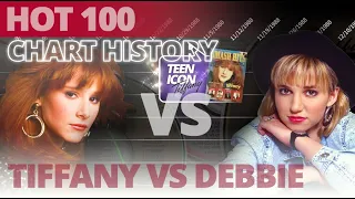 Tiffany vs Debbie Gibson | 1987 - 1993 |  Hot 100 Chart History