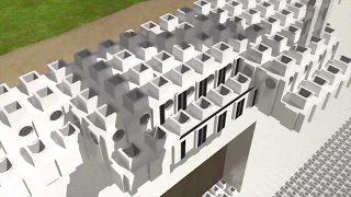Технология строительства зданий по принципу конструктора LEGO