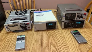 1982 Sony Betamax Model SL-2000 Extravaganza!
