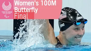 Women's 100M Butterfly - S8 | Final | Tokyo 2020 Paralympic Games