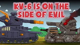 KV-6 is on the Side of Evil - Cartoons about tanks