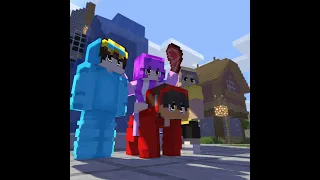 @cashminecraft EARTH DEFENSE FORCE CHALLENGE CASH CREW #shorts #memes #minecraftanimation