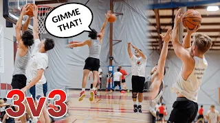 We DOMINATED this 3V3 BASKETBALL Tournament! (Part 1 - Pool Play)