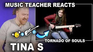 Music Teacher Reacts: TINA S - Tornado of Souls