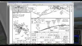 How to Land with X Plane's Garmin 530 ~ Tutorial