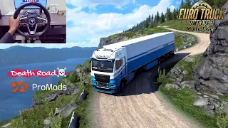 Truckersmp / Death Road / Thrustmaster t248 wheel drive✨