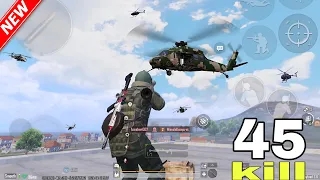 OMG😱45 Kill RPG-7 & M416 Destroy Helicopter Squad On Base✅Payload 3.0 Pubg Mobile