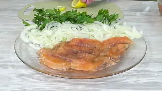 🐠РЫБА 🐠нежная-как масло,засолка или посол👈 рыбы🐟 в домашних условиях👍