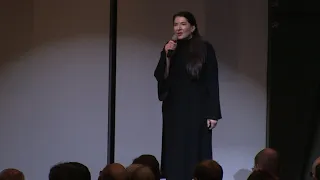 Marina Abramović on Crystals