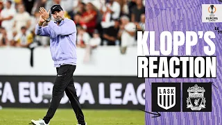 KLOPP'S REACTION: Europa League win, Gravenberch performance & more | LASK 1-3 Liverpool