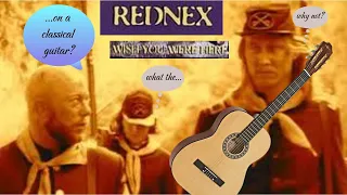 when ONE classical guitarist is trying to play a 90´s pop ballad - (Rednex - Wish You Were Here)