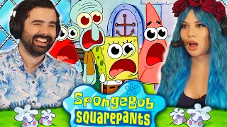 We Watched SPONGEBOB SEASON 2 EPISODE 11 AND 12 For the FIRST TIME!! PRESSURE & SQUIRREL JOKES