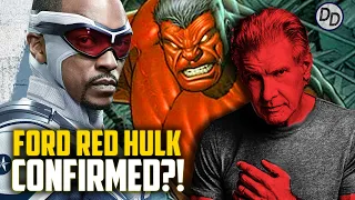 Harrison Ford is RED HULK & The PRESIDENT in MCU!? + New Pirates Movie CANCELED! - Daily Distraction