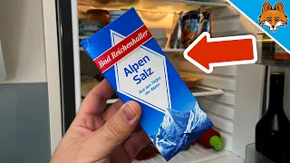 DESHALB sollte JEDER Salz in seinen Kühlschrank stellen 💥 (GENIALER Trick) 🤯