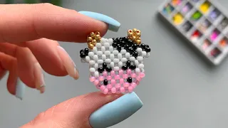How to make a beaded cow 🐮