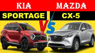 ALL NEW Kia SPORTAGE Vs ALL NEW Mazda CX-5 | Which One Is Better ?