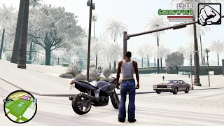 GTA San Andreas Definitive Edition Winter Snow Mod 2021