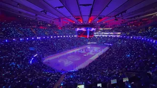 New York Rangers vs Capitals Game 1 Pre-Game Intro with Baba O'Riley