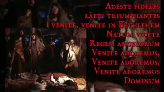 O Come All Ye Faithful Adeste Fideles Italian,English and Latin (Christmas Carol)