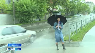 Крым «поплыл» от сильных дождей
