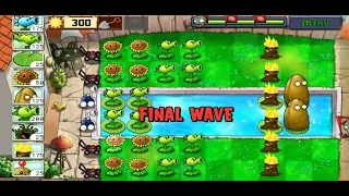 plant vs zombie 1 màn 8 đến màn 10 map pool adventure 2