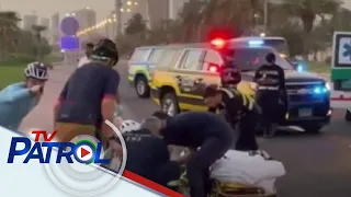Ilang siklistang Pinoy, ikinuwento ang pag-araro ng SUV sa Kuwait | TV Patrol