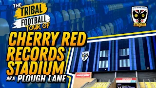 TRIBALFOOTBALL TOUR OF AFC WIMBLEDON'S CHERRY RED RECORDS STADIUM!