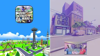 Dude Theft Wars vs Dude Simulator 3 Comparison !!! 🤔🤔🤔